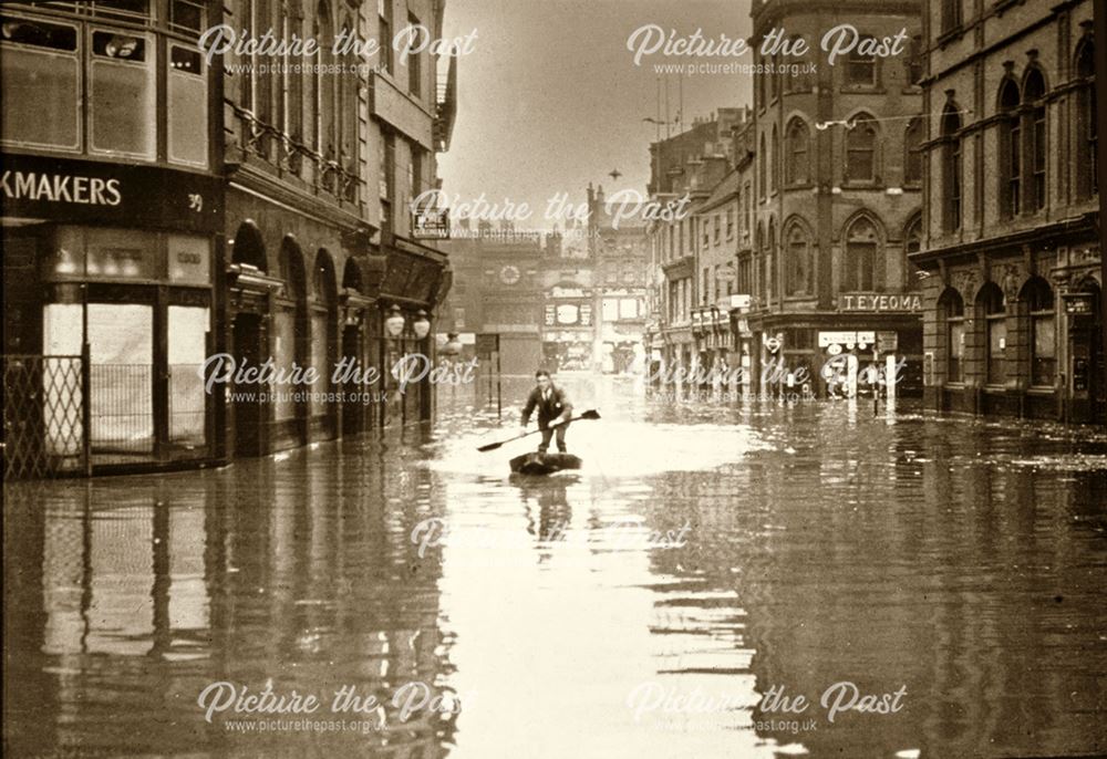 The Great Flood, Cornmarket, 1932