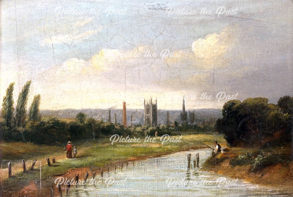 View of Derby from the South-East