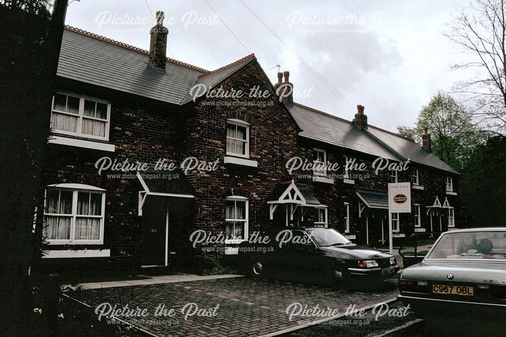 Newly built houses on Brick Row, Darley Abbey