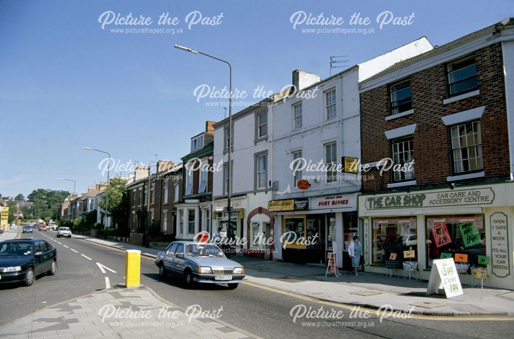 Shops at the corner of Duffield Road - Edward Street