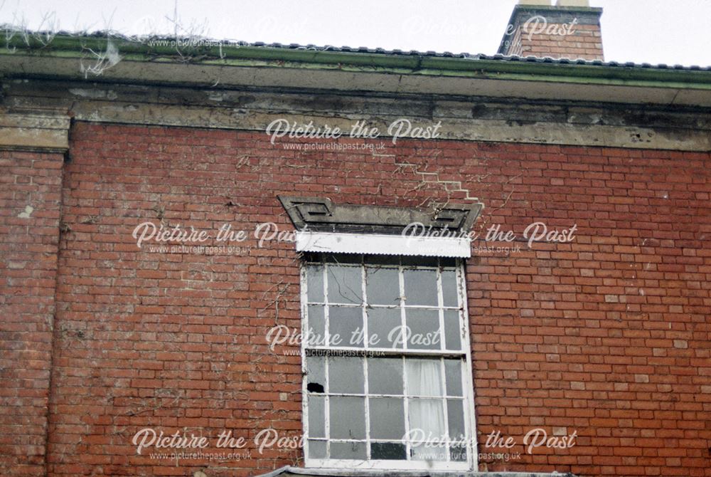 Window detail - Queen Mary's Hospital, Parkfield, Duffield Road