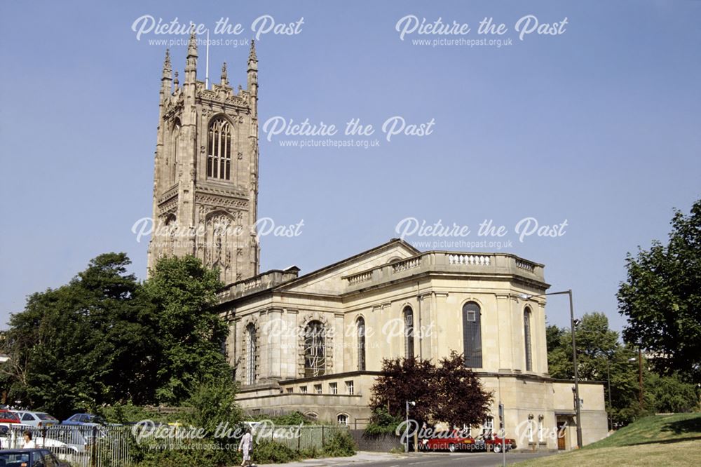 All Saints' Church - Derby Cathedral - looking from Full Street