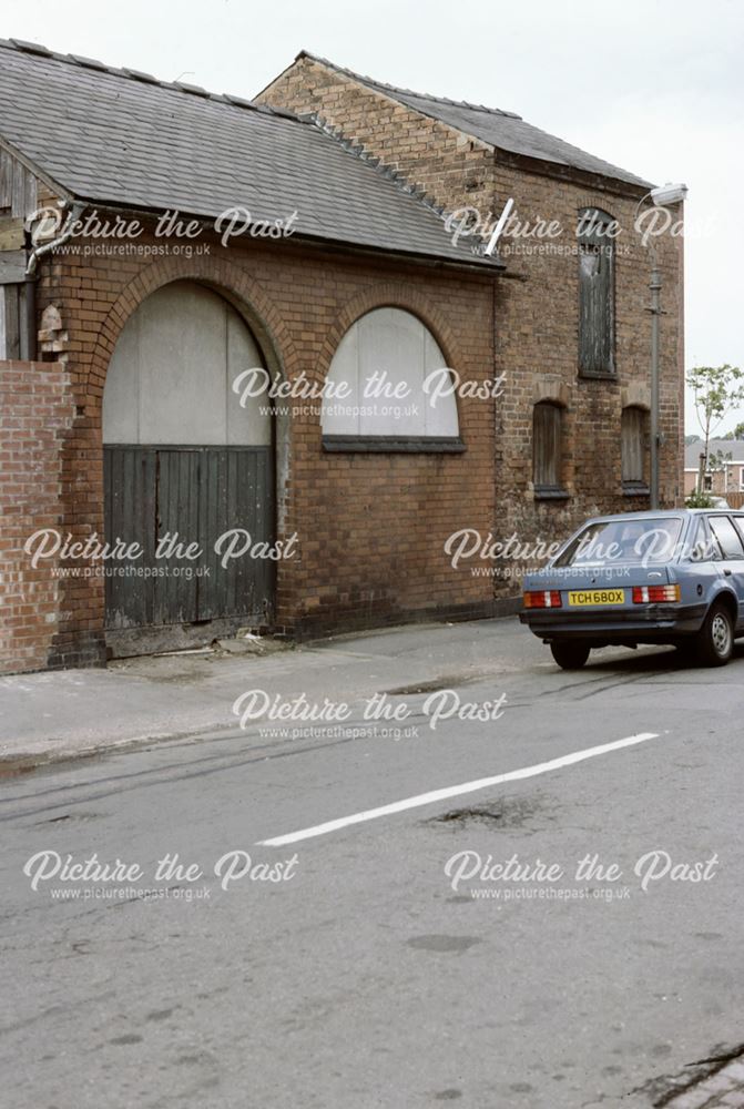 Old workshops or coach-house-stables ? in Gerard Street