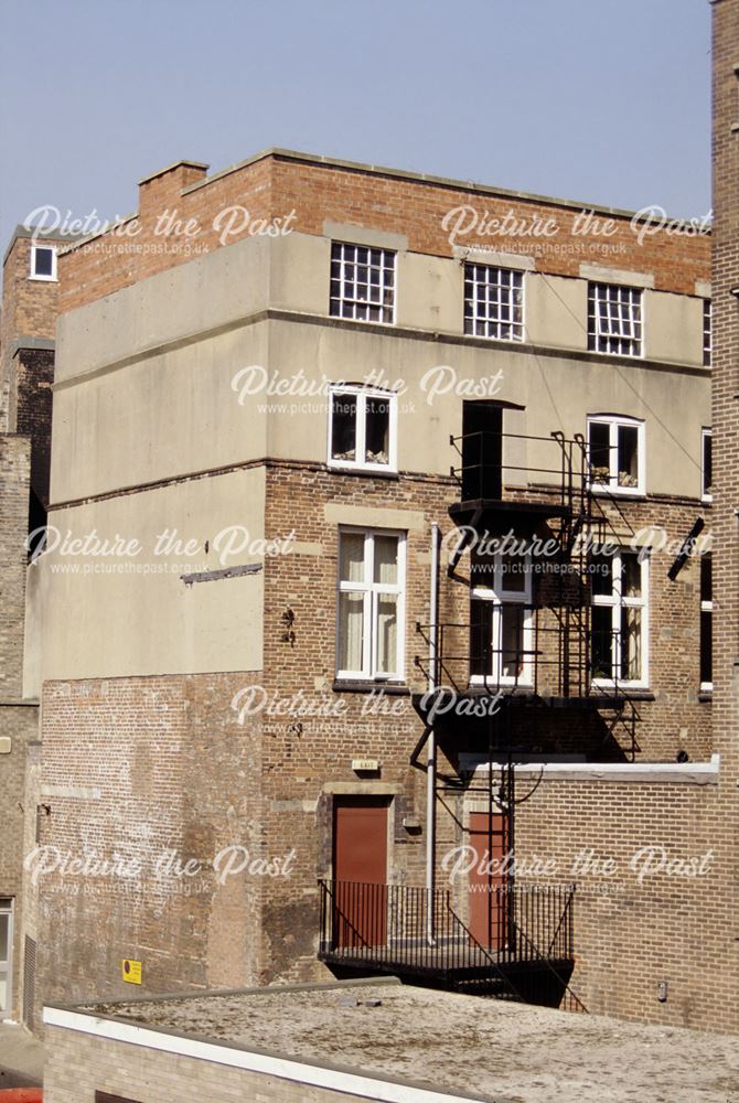 Former Moot Hall - Guildhall. Shown here after its conversion and use as tenements