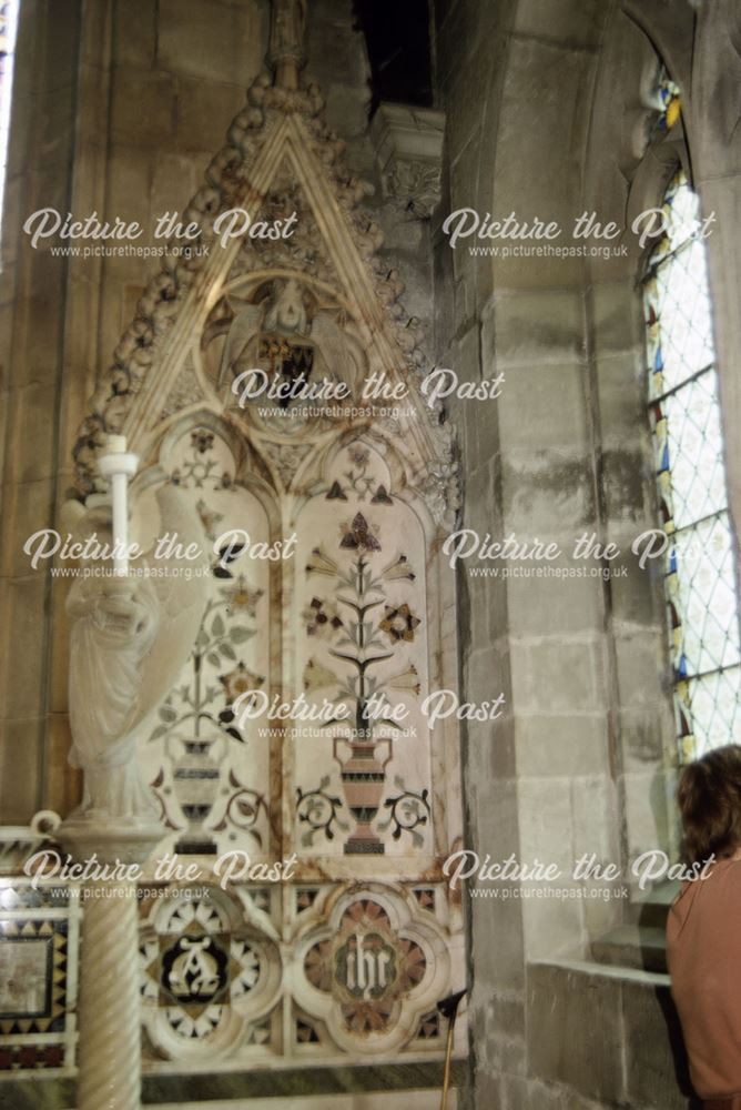 Interior of All Saint's Church, Mackworth