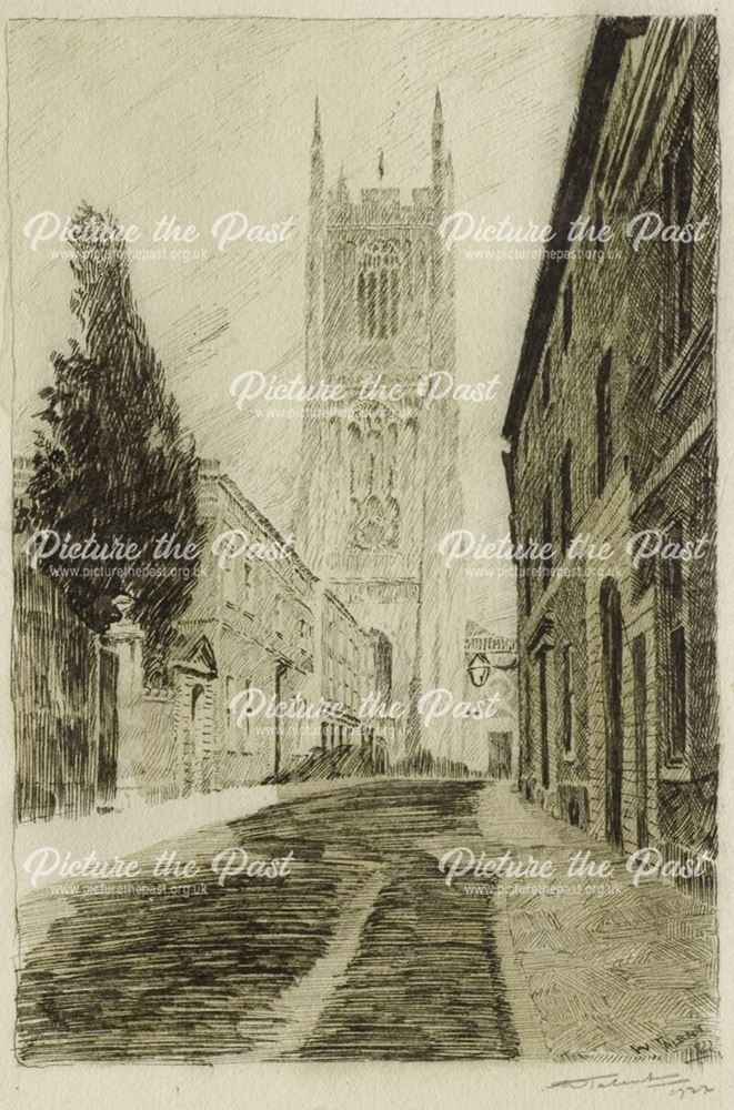 St Mary's Gate and All Saints' Church Tower 1922