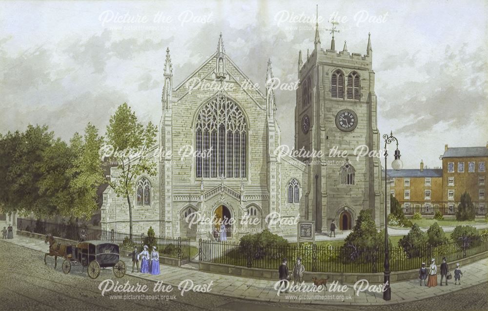 St Werburgh's Church, Derby, 1894