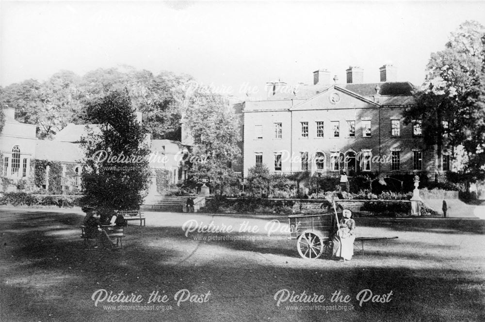 Markeaton Hall, Front view