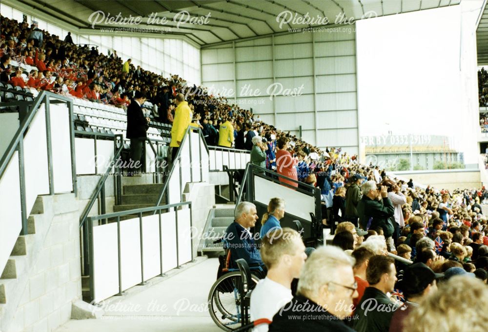 Opening of Pride Park Stadium