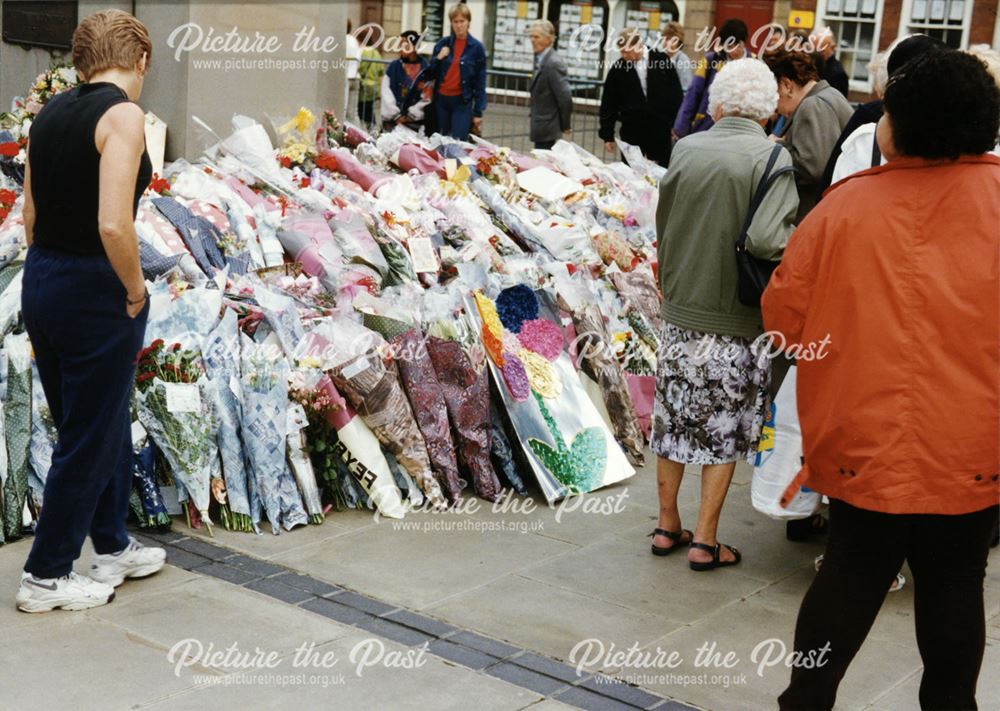 Floral Tributes to Diana, Princess of Wales