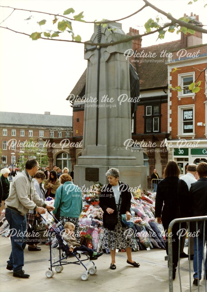 Floral Tributes to Diana, Princess of Wales