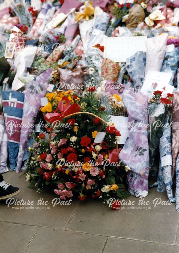 Floral Tributes to Diana, Princess of Wales