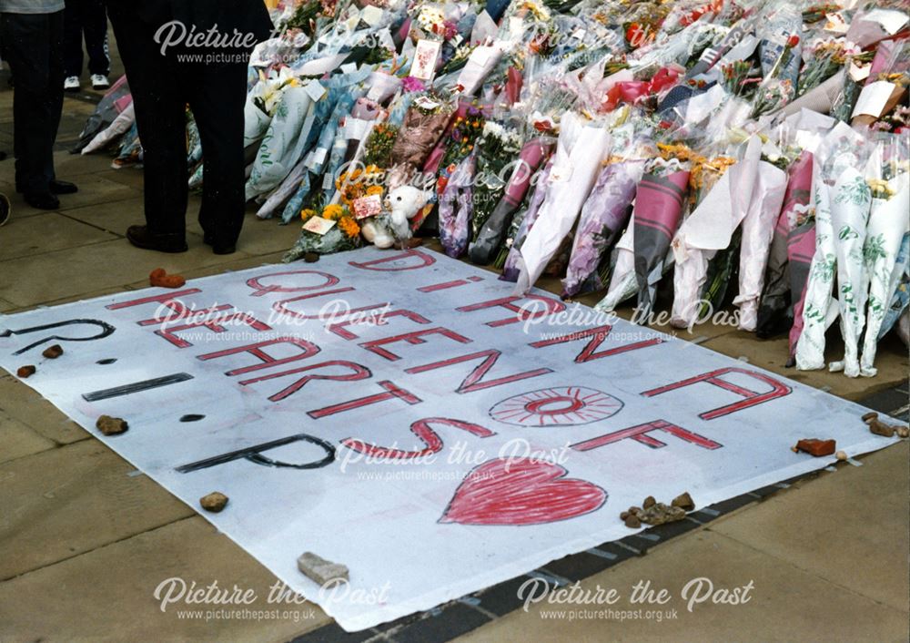 Floral Tributes to Diana, Princess of Wales