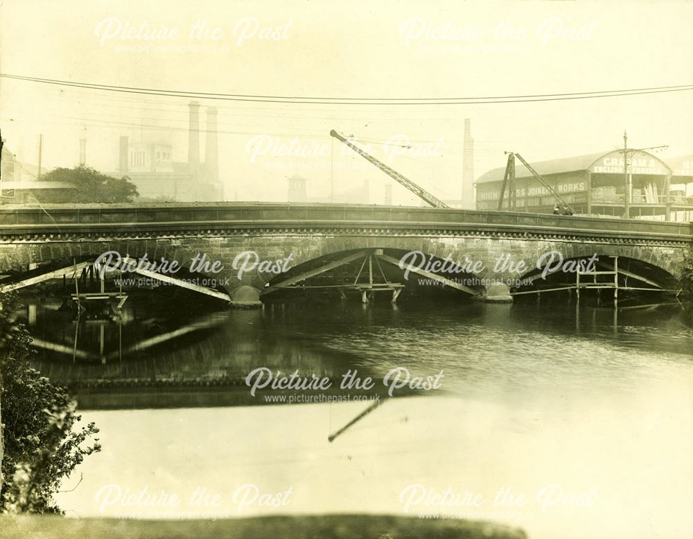 Derwent Street Bridge, Reconstructions of 1929