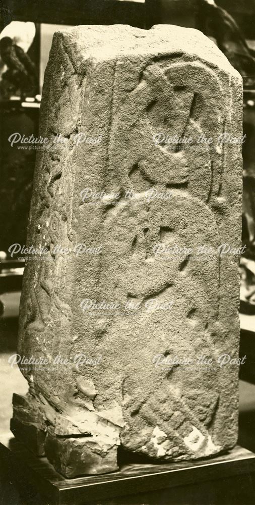 Saxon Cross Shaft, held in Derby Museum.