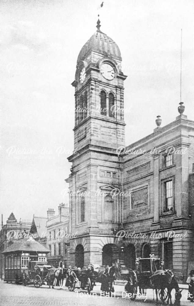 The Guildhall and Market Place, Derby