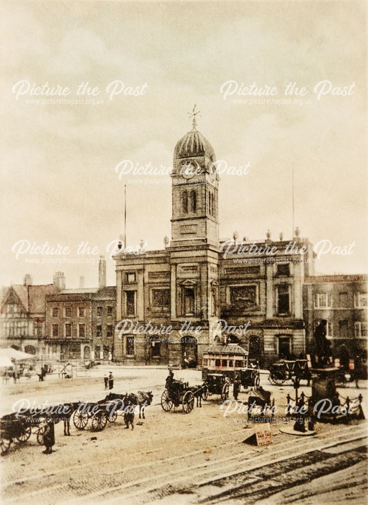 The Guildhall and Market Place, Derby