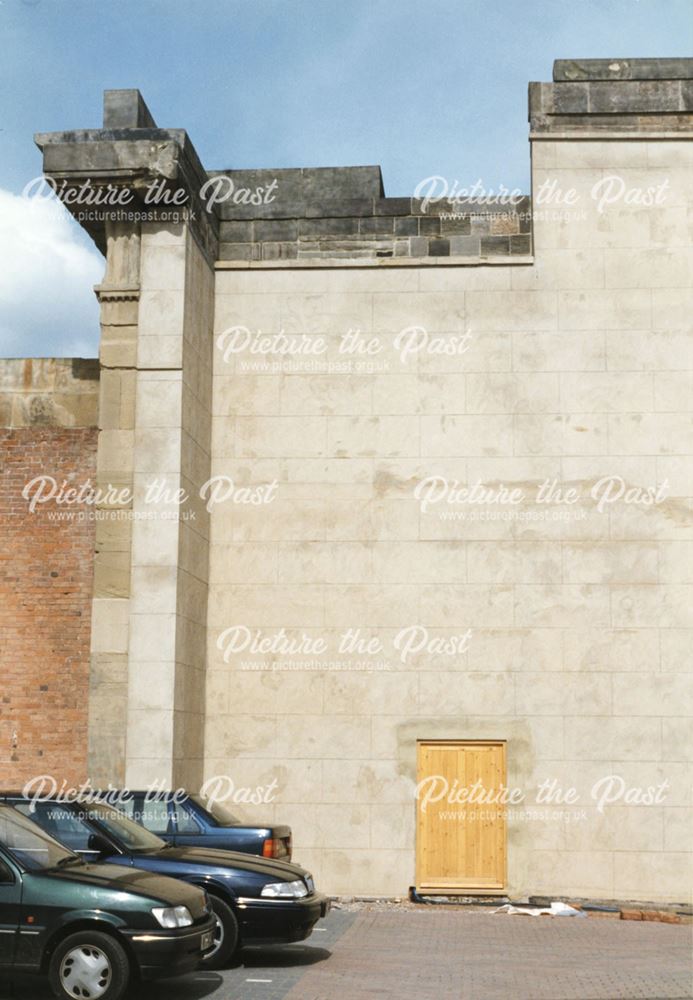 County Gaol, Small Door on Interior of Gateway, during development