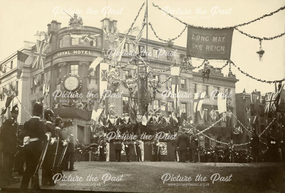 Queen Victoria's Royal Visit Procession 1891