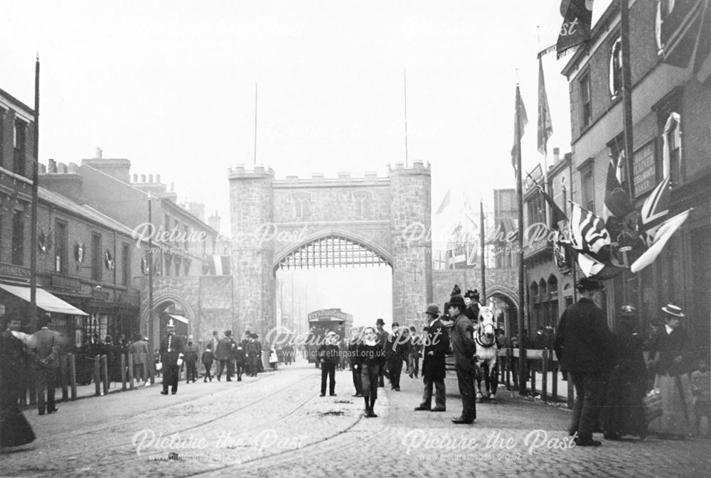 Queen Victoria's Royal Visit Procession 1891