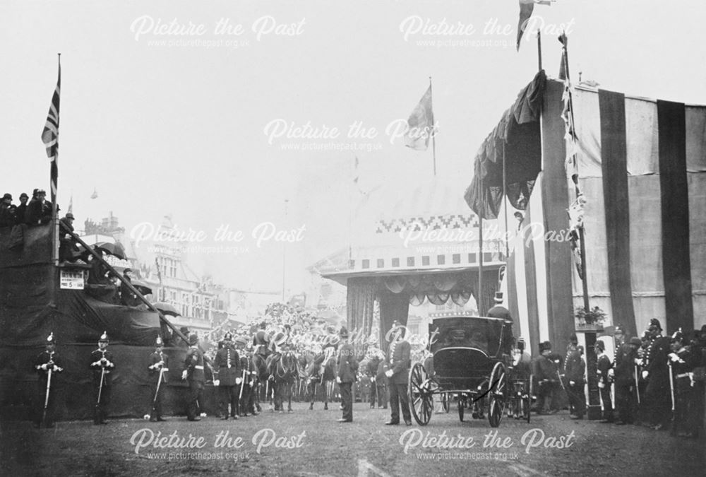 Queen Victoria's Royal Visit Procession 1891