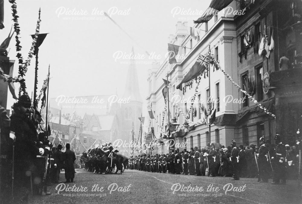 Queen Victoria's Royal Visit Procession 1891