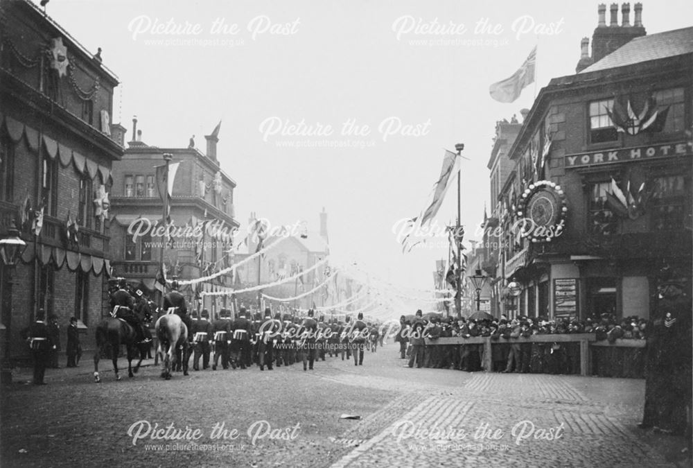 Queen Victoria's Royal Visit Procession 1891