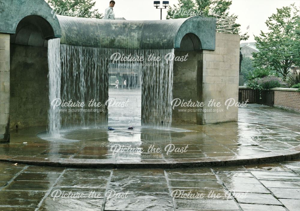 Waterfall, Market Place, Derby