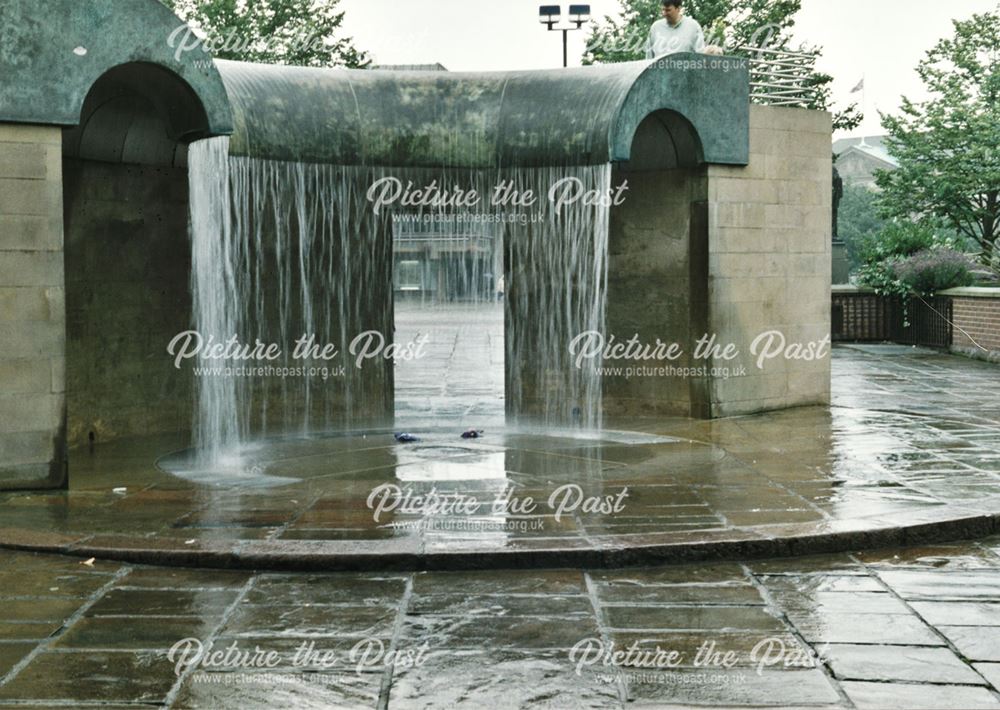 Waterfall, Market Place, Derby