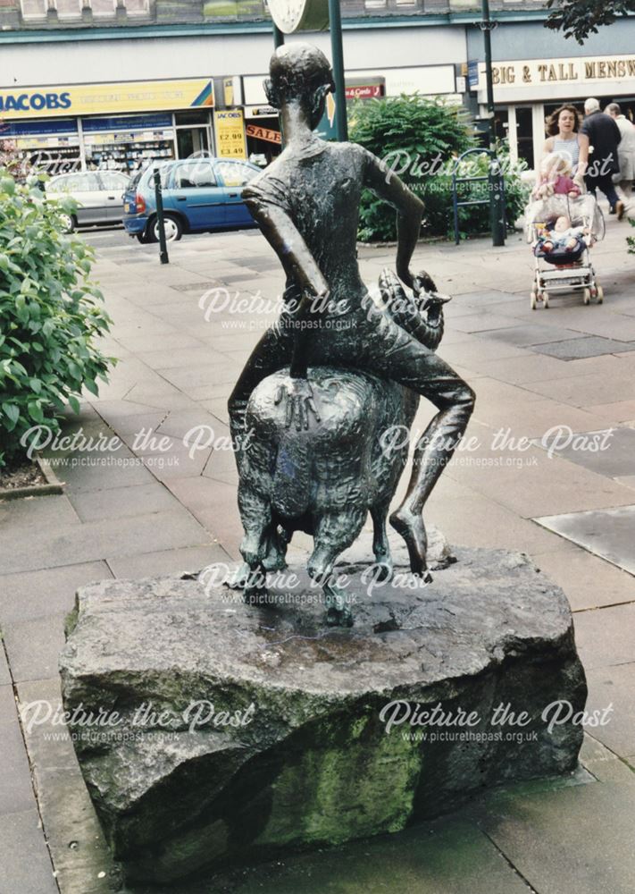 Boy and Ram Statue, Derby