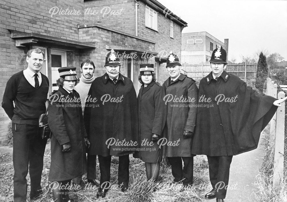 Seven Members of Chaddesden Police Force