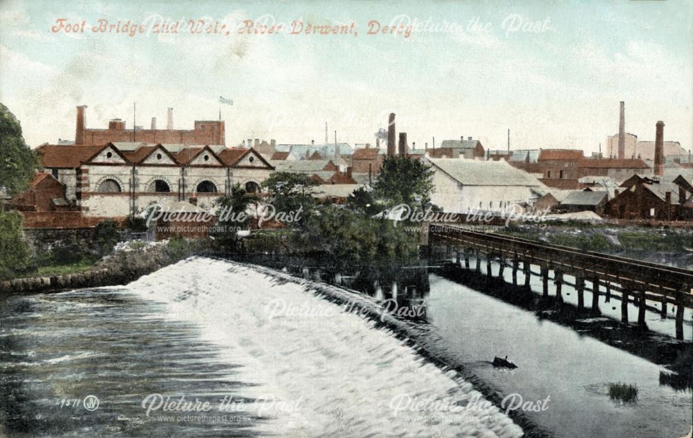 Long Bridge and Weir, Derby