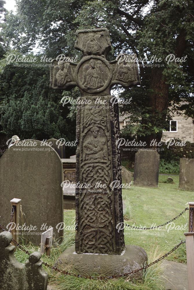 Eyam church, Saxon cross