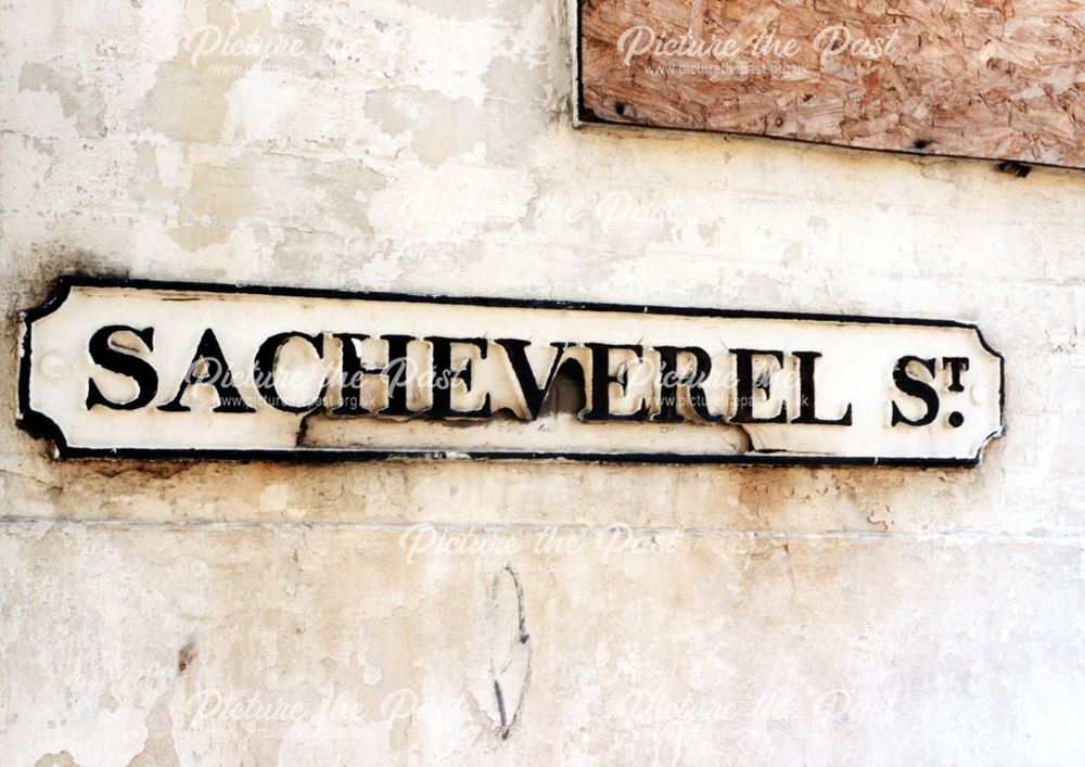 Sacheveral Street sign
