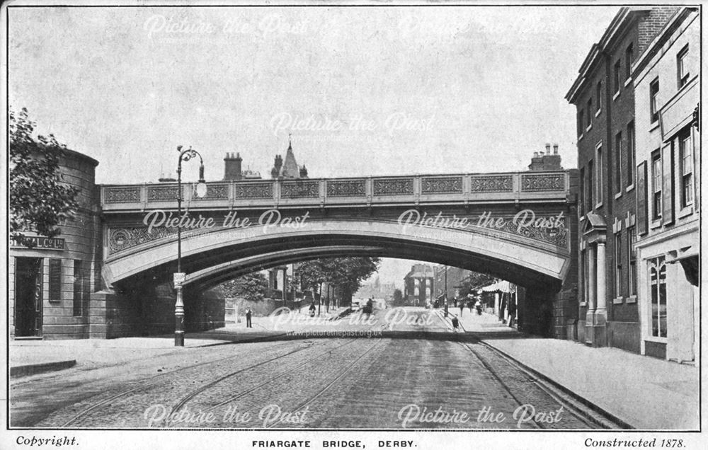 Friar Gate Bridge, Derby, c 1913