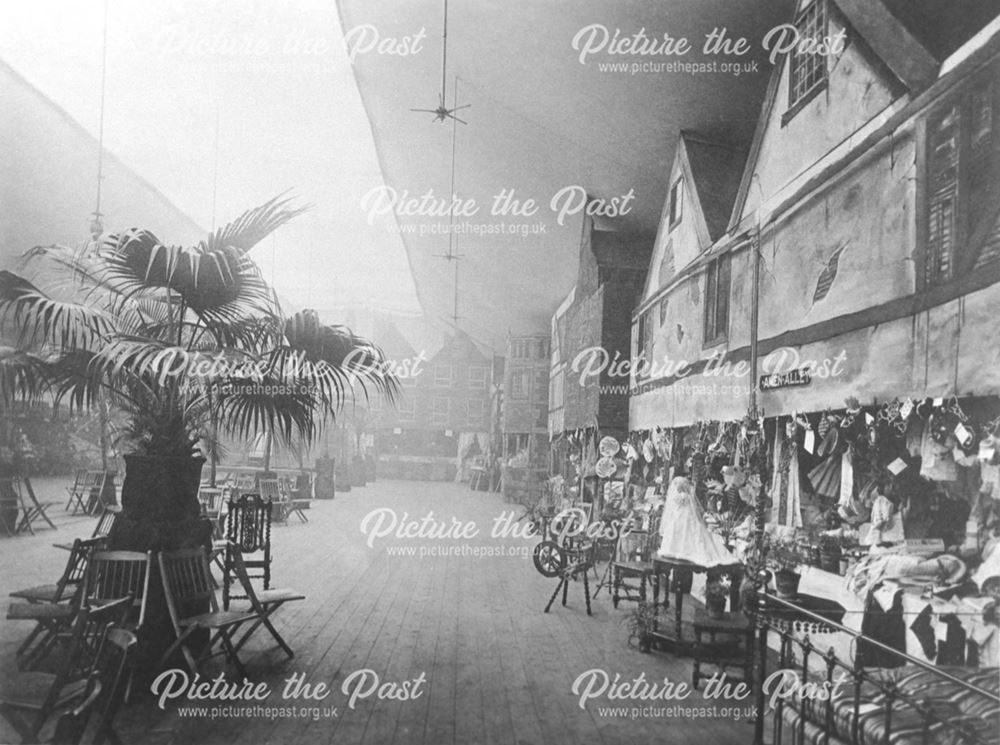 'Ye Olde Derbye Bazaar', 'Amen Alley', 1902