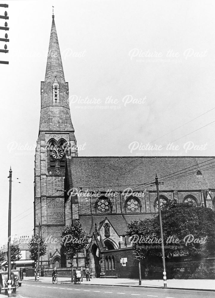 St Andrew's Church, consecration stone dated 1866