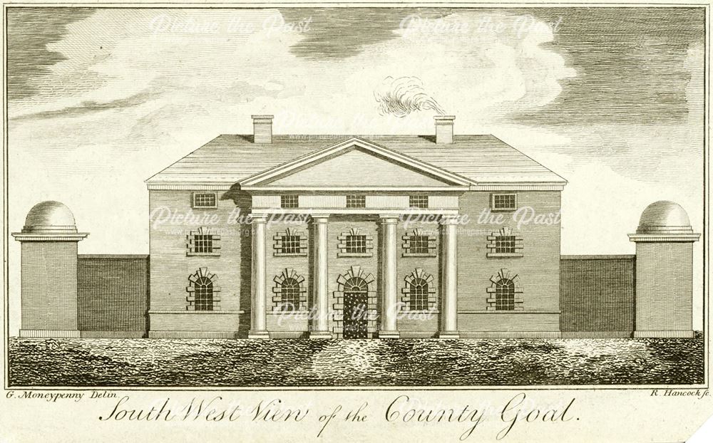 South West view of the County Gaol 1826