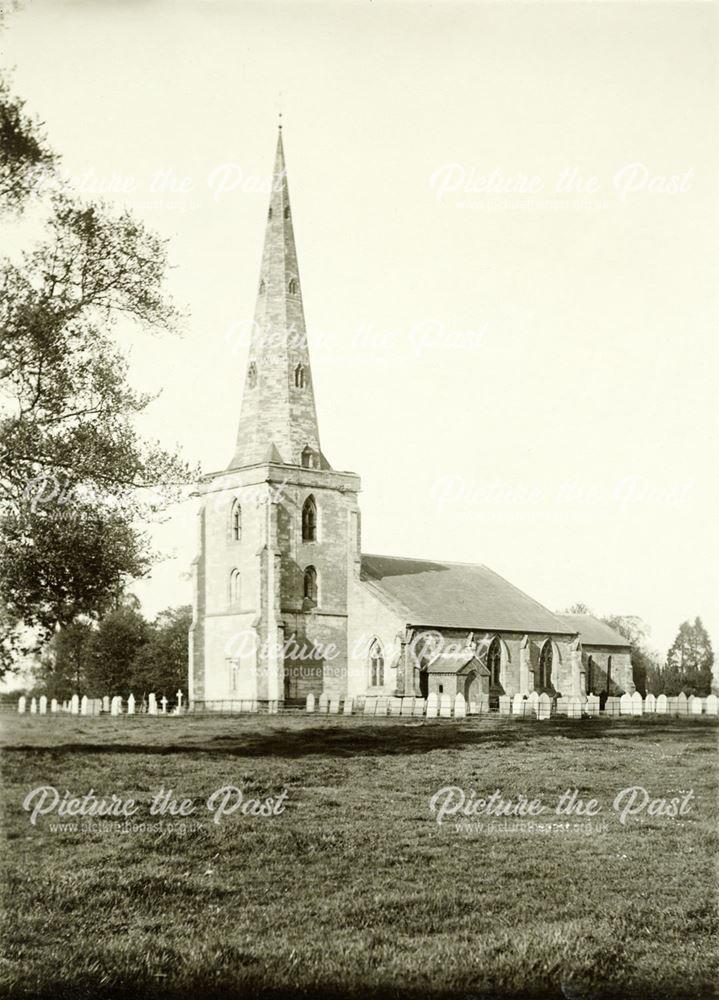 St Mary's Church, Marston Lane, Marston on Dove, 1922