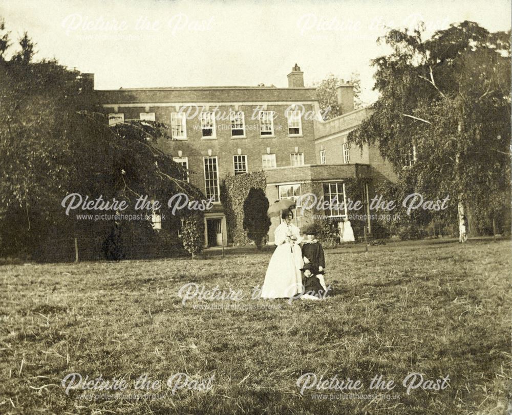 The Young Mozleys in 'The Friary' Garden