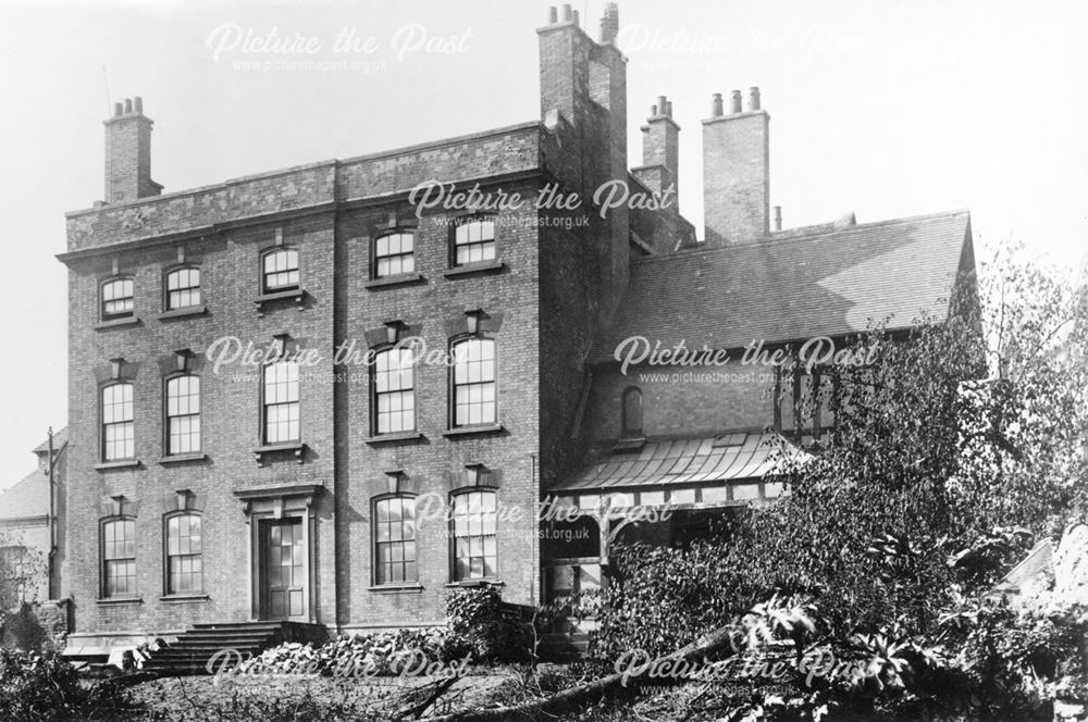 'Boden's House' or 'Abbott's Hill House' at the start of demolition.