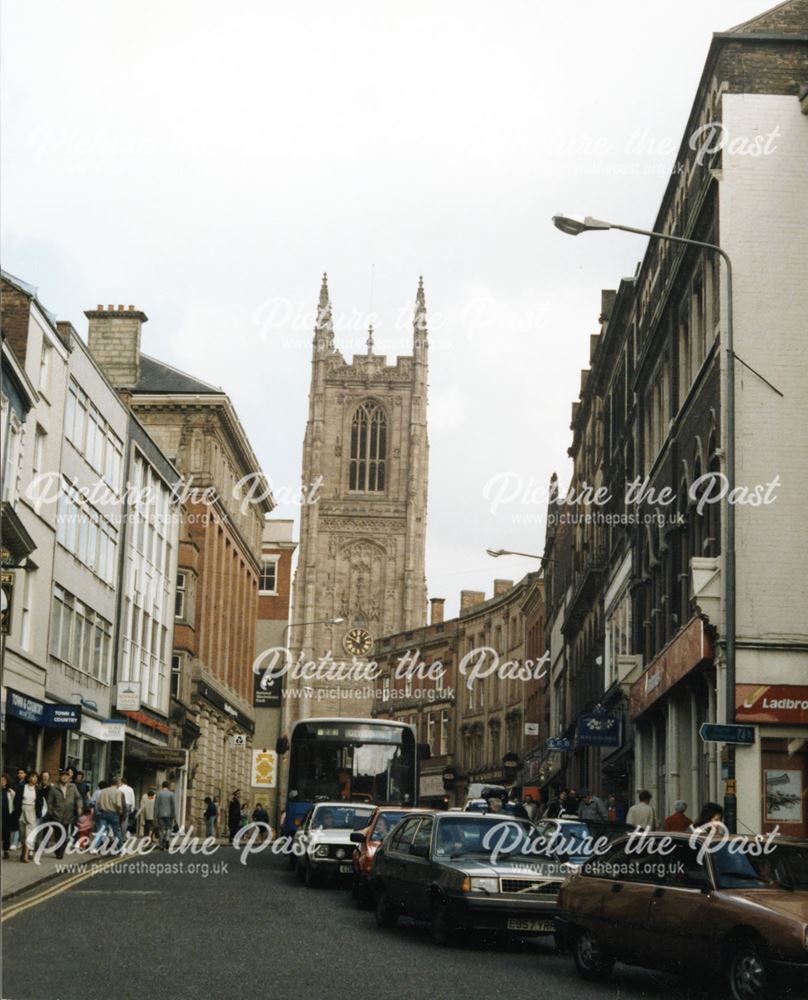 Irongate and Derby Cathedral