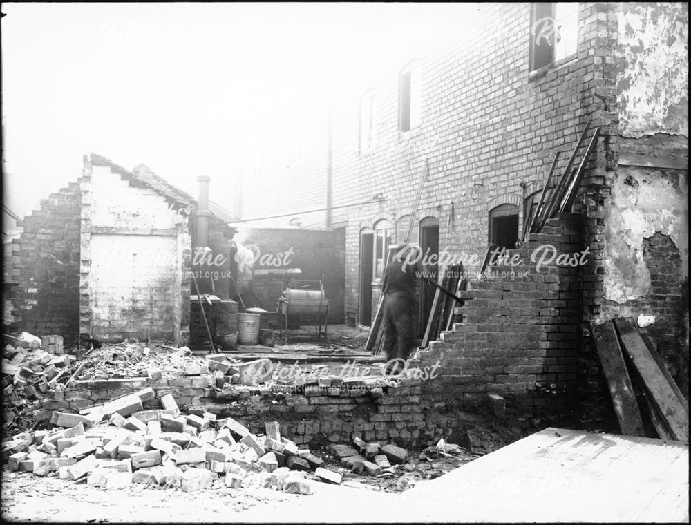 Goodwin Street Area during demolition