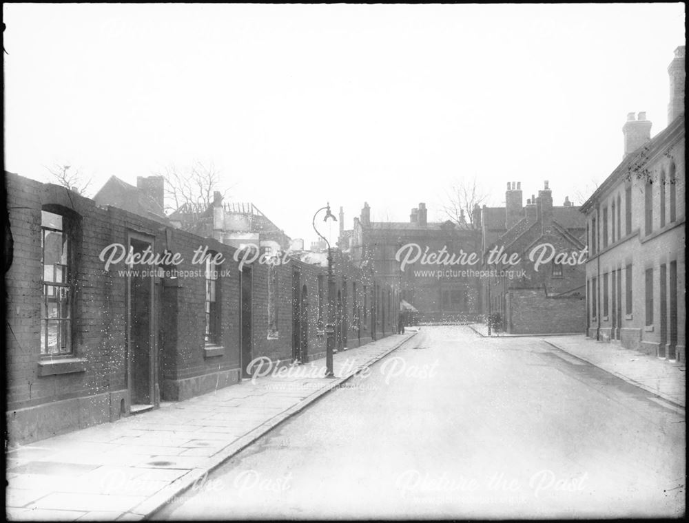 Ford Street Looking Towards Friargate, Derby, 1938