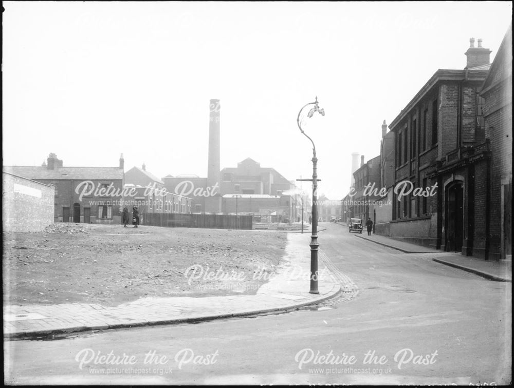 Goodwin Street area during demolition