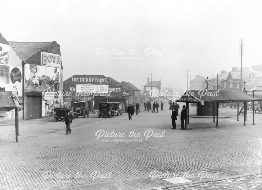 The Morledge looking towards the Cattle Market