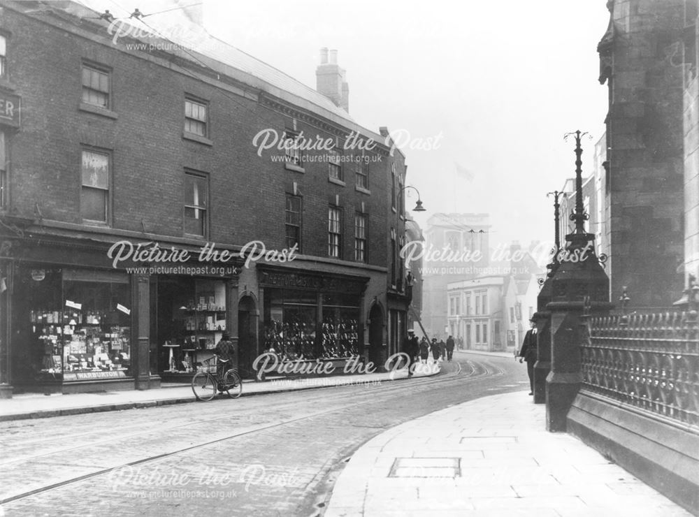 Queen Street looking towards St Michael's Church