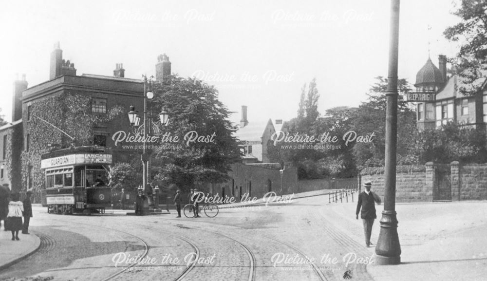 Five Lamps, Duffield Road, Derby, c 1910