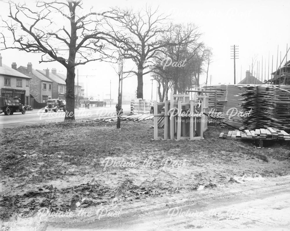 Building new houses on Osmaston Road