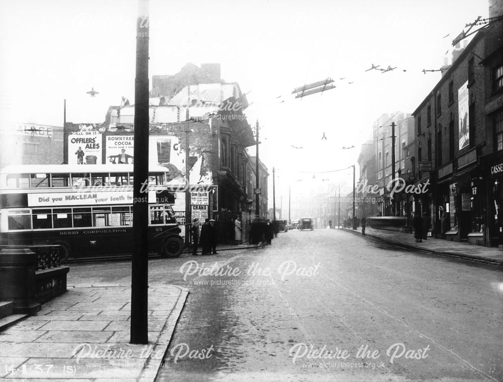 Osmaston Road and 'The Spot'